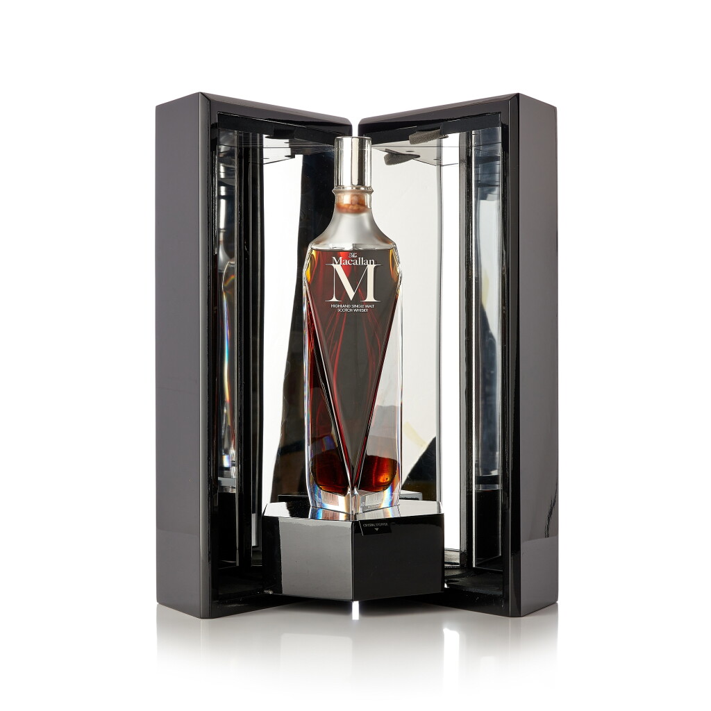 View full screen - View 1 of Lot 6048. The Macallan M Decanter 2013 Edition 1824 Series 44.5 abv NV (1 BT70).