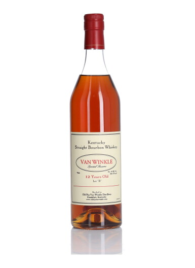 View full screen - View 1 of Lot 91. Van Winkle 12 Year Old Special Reserve Lot "B" 90.4 Proof NV (1 BT 70cl).