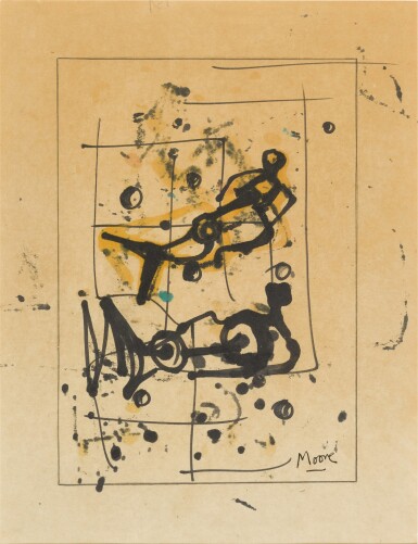 View full screen - View 1 of Lot 214. Two Reclining Figures .