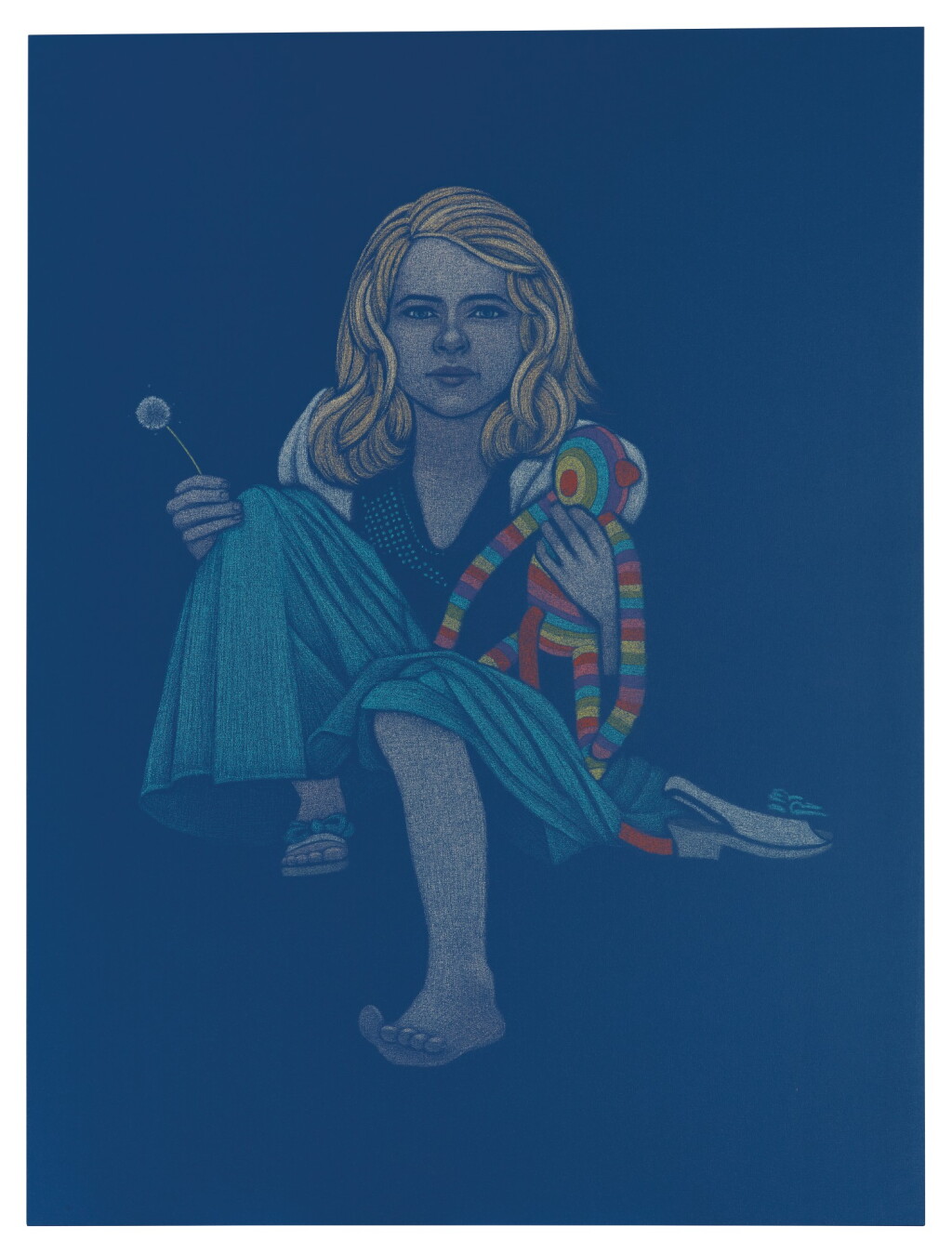 View full screen - View 1 of Lot 613. AMY ADLER | THE RAINBOW HOUR (BLUE).
