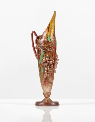 View full screen - View 1 of Lot 48. Treille à l'automne jug, circa 1900.