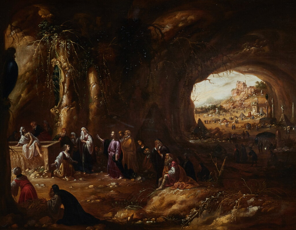 View full screen - View 1 of Lot 206. ROMBOUT VAN TROYEN | THE RESURRECTION OF LAZARUS.