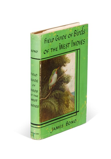 View full screen - View 1 of Lot 109. BOND | Field Guide of Birds in the West Indies, 1947, presentation copy.