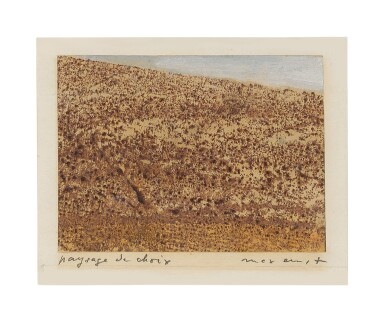 View full screen - View 1 of Lot 43. MAX ERNST | PAYSAGE DE CHOIX.