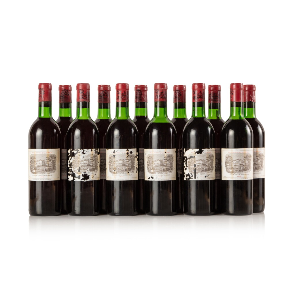 View full screen - View 1 of Lot 429. Château Lafite 1970 (12 BT).