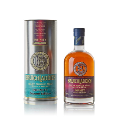 View full screen - View 1 of Lot 137. Bruichladdich Infinity 2nd Release 52.0 abv NV.
