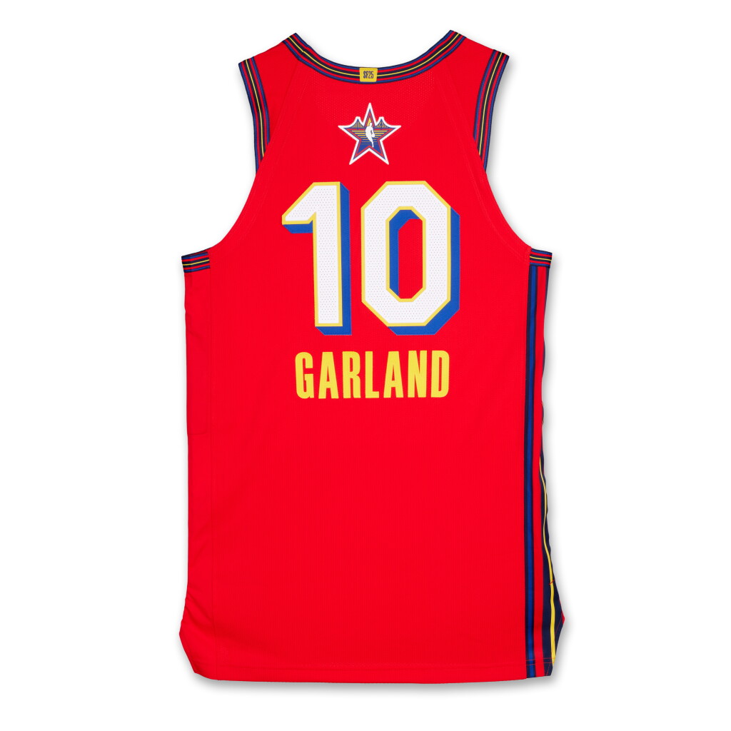 View full screen - View 1 of Lot 47. Darius Garland ‘NBA All-Star’ Prototype Jersey.