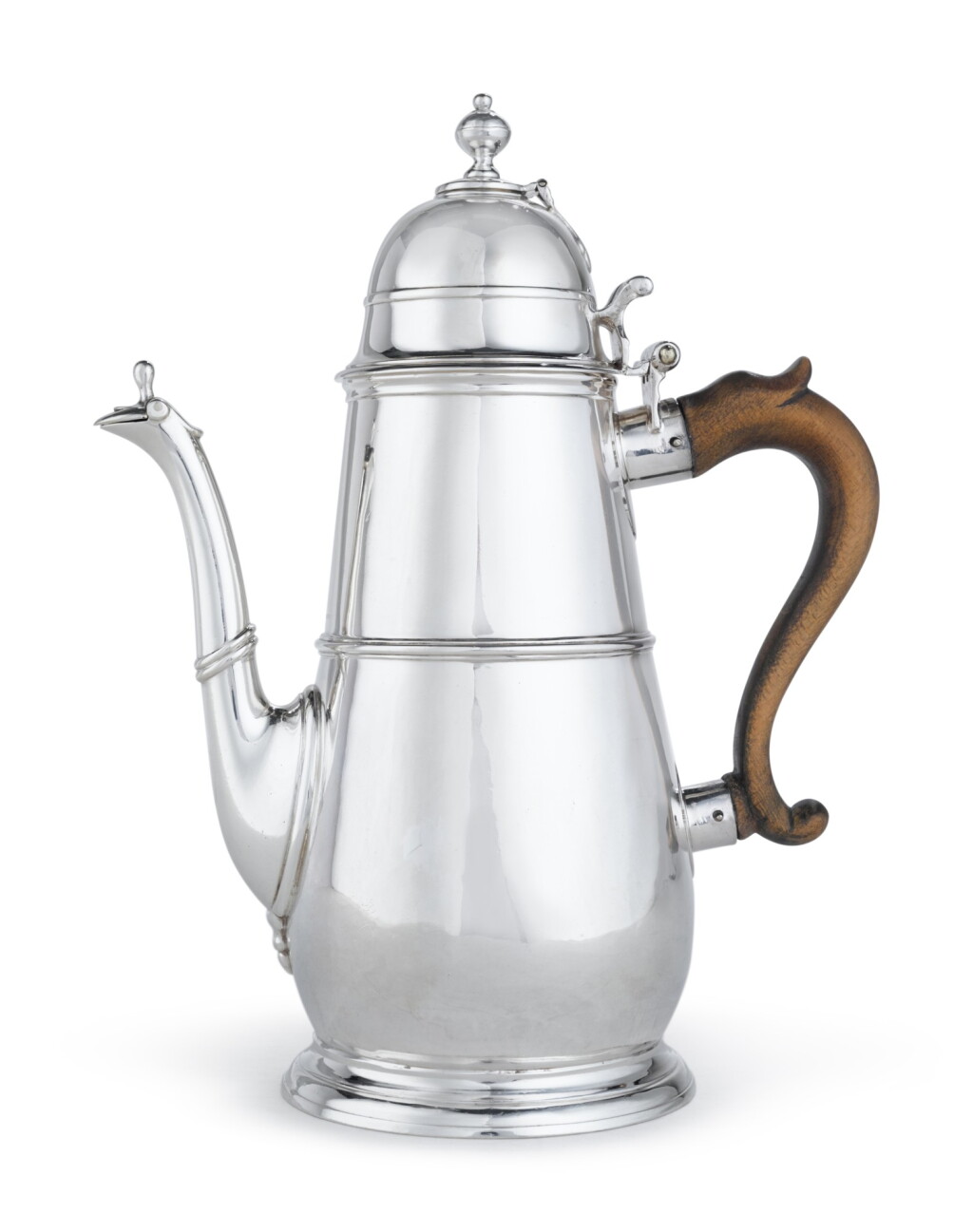 View full screen - View 1 of Lot 140. A Queen Anne Silver Chocolate Pot, John Rand, London, 1708.