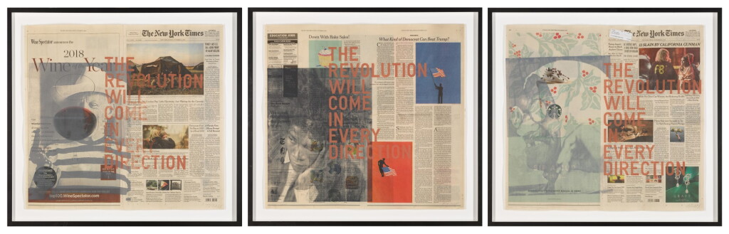 View full screen - View 1 of Lot 55. Untitled (The Revolution will come in Every Direction).