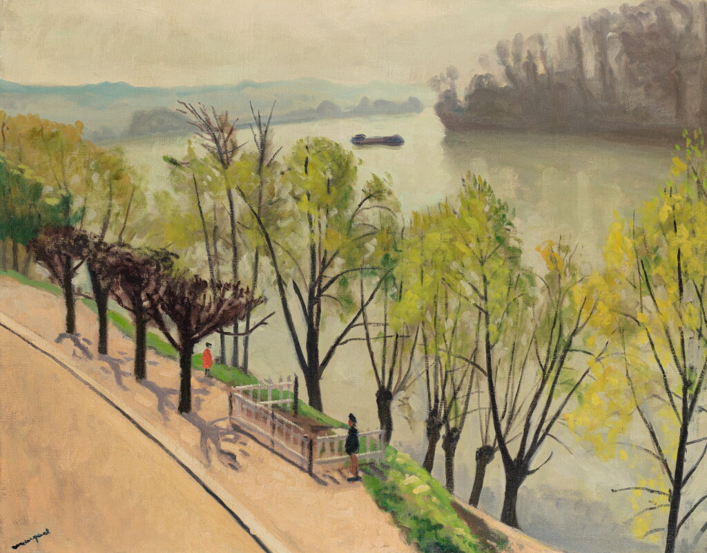 View full screen - View 1 of Lot 23. ALBERT MARQUET | PRINTEMPS À LA FRETTE-MONTIGNY.