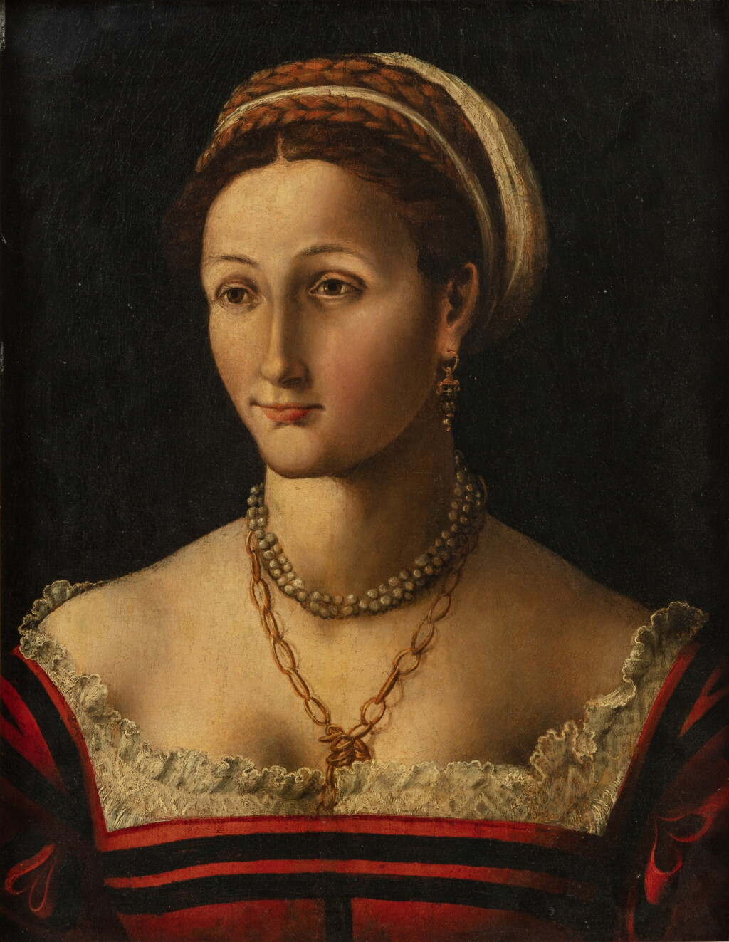 View full screen - View 1 of Lot 7. Portrait of a Lady | Portrait de femme.