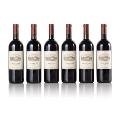 View full screen - View 1 of Lot 629. Ornellaia 1999 (6 BT).