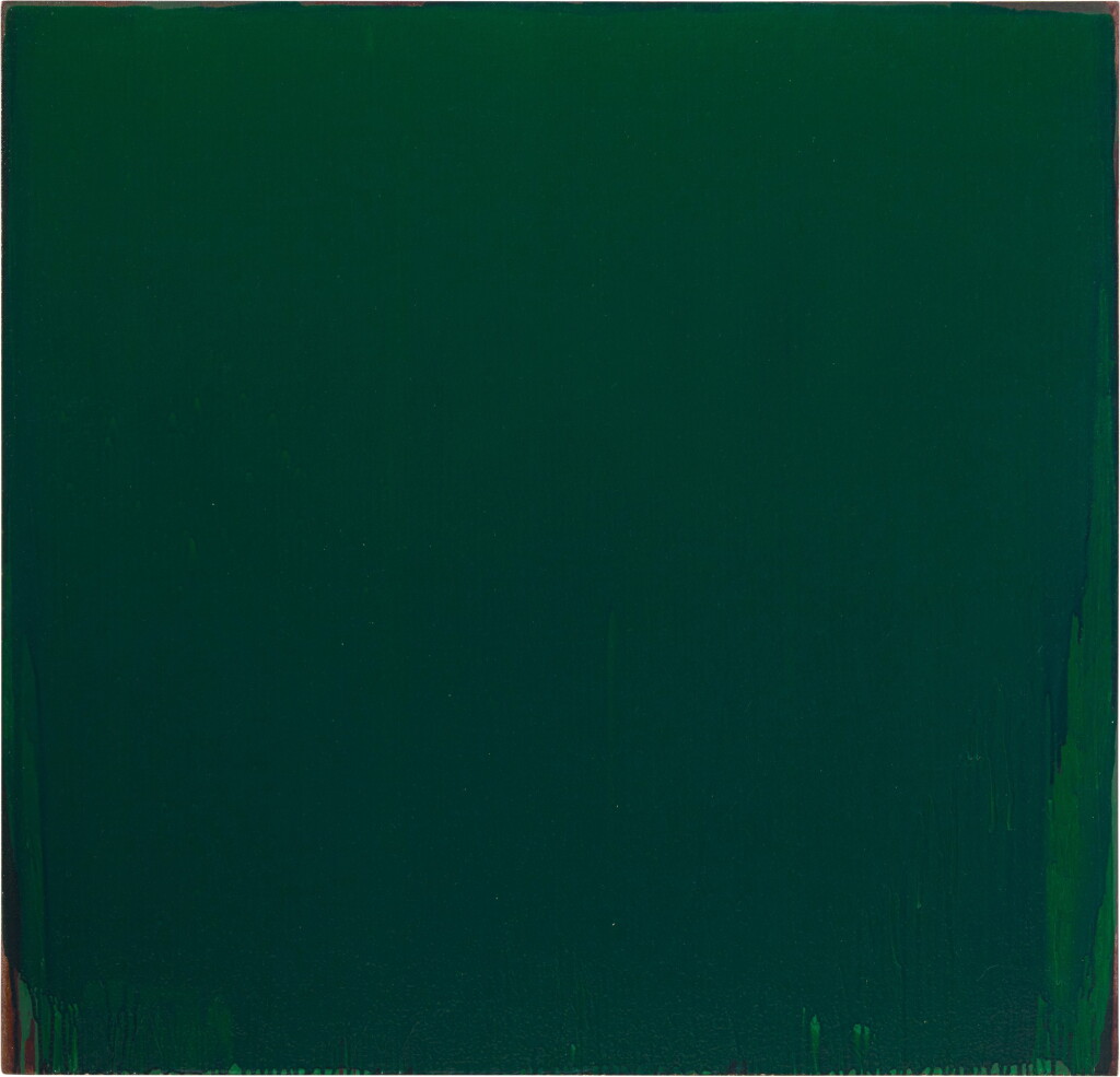 View full screen - View 1 of Lot 121. Green Painting.