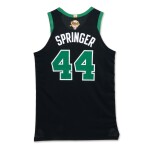 Jaden Springer Boston Celtics 2024 NBA Finals Game Worn Statement Edition Jersey | Game 2