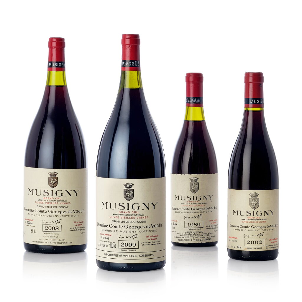 View full screen - View 1 of Lot 8085. Musigny, Cuvée Vieilles Vignes 1989 Comte Georges de Vogüé (12 BT).