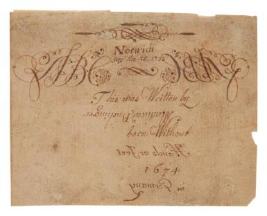 View full screen - View 1 of Lot 125. (Buchinger, Matthias) | Inscribed at the Angel in Norwich.