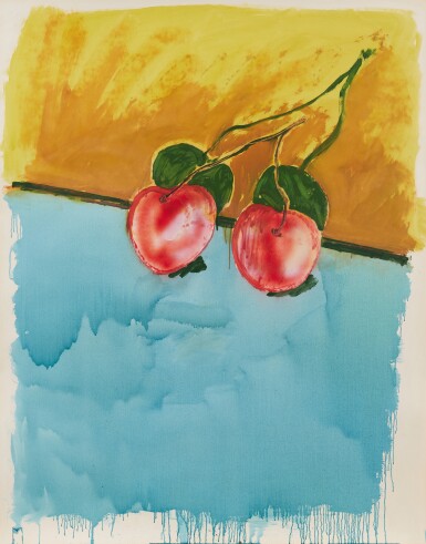 View full screen - View 1 of Lot 101. Ohne Titel (2 Kirschen) .