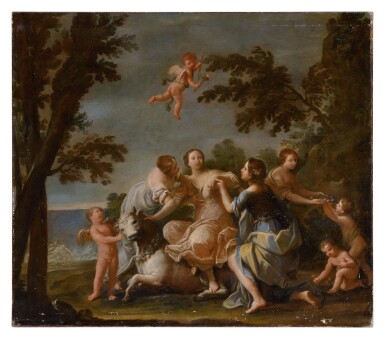 View full screen - View 1 of Lot 371. Rape of Europa.