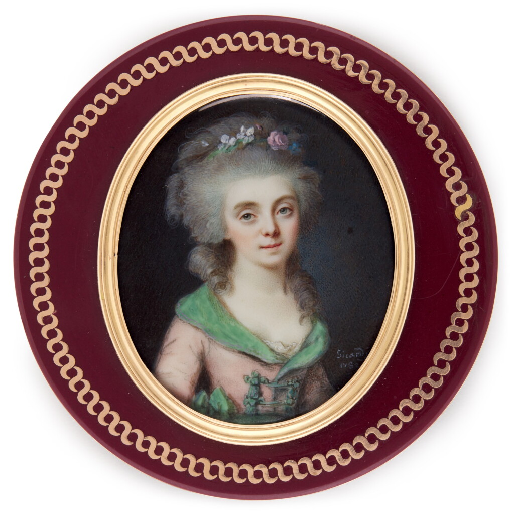 View full screen - View 1 of Lot 292. Portrait of a lady.