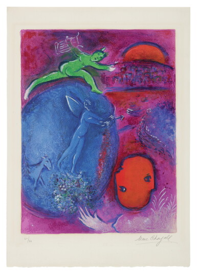 View full screen - View 1 of Lot 4. MARC CHAGALL | LAMON'S AND DRYAS'S DREAM (M. 311; SEE C. BKS. 46).