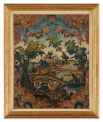 A French Needlework Panel, Mid-18th Century