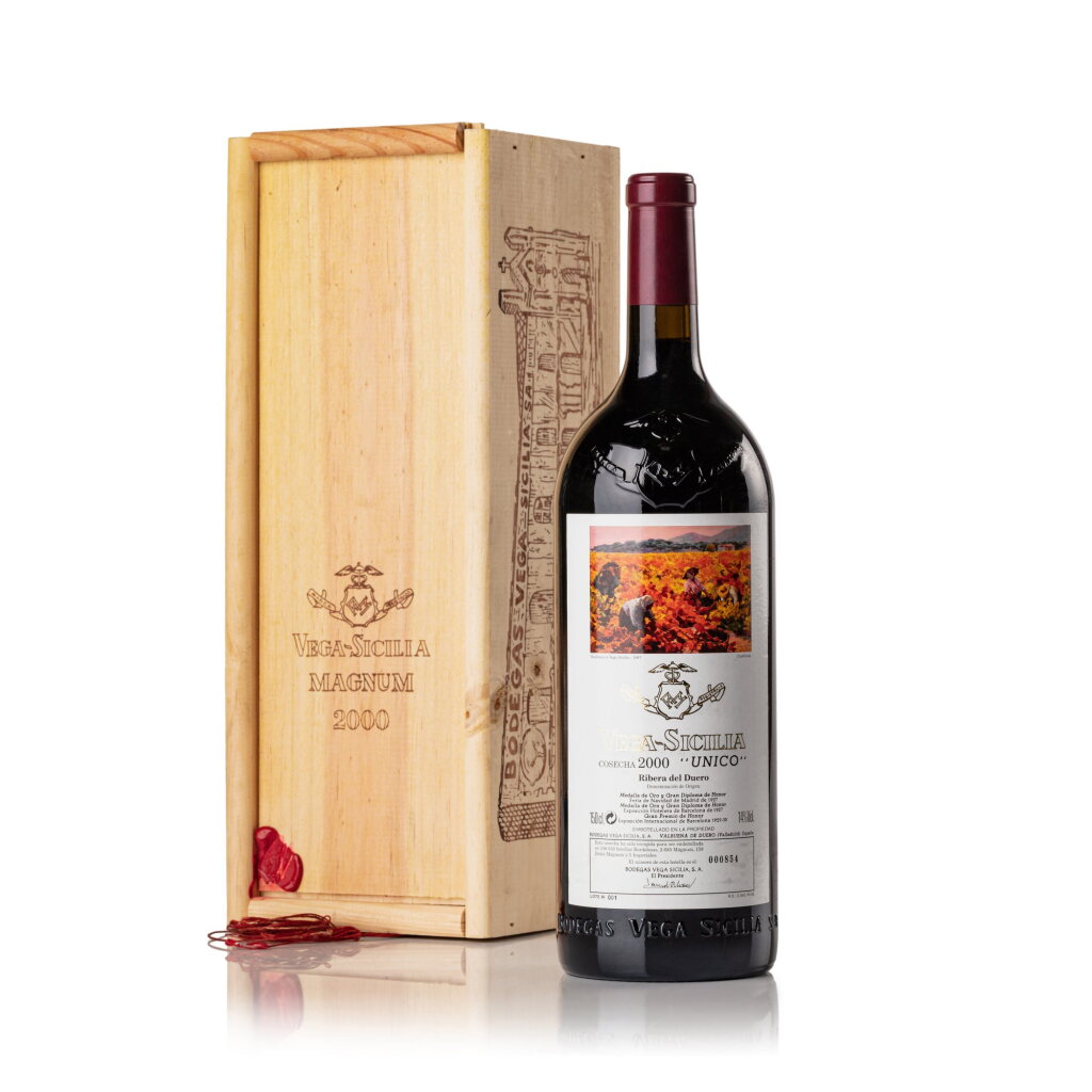 View full screen - View 1 of Lot 710. Vega Sicilia 'Unico' 2000 (1 MAG).
