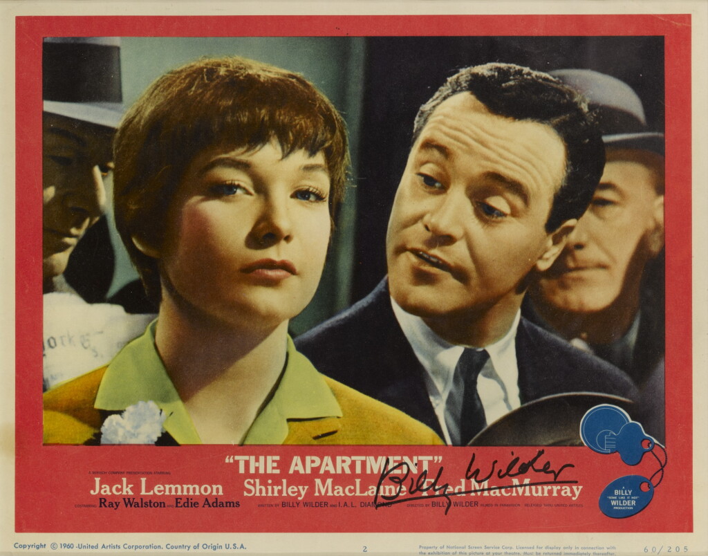 View full screen - View 1 of Lot 156. THE APARTMENT (1960) LOBBY CARD, US.