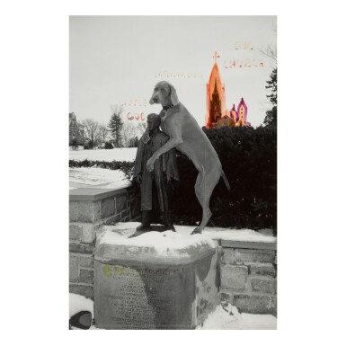 View full screen - View 1 of Lot 88. Sold Without Reserve | WILLIAM WEGMAN | 'EMBRACE'.