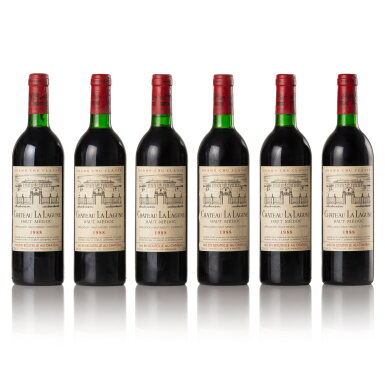 View full screen - View 1 of Lot 189. Château La Lagune 1988 (12 BT).
