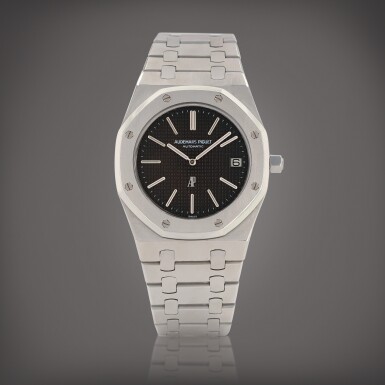 View full screen - View 1 of Lot 107. Royal Oak, 'C-Series', reference 5402 Montre bracelet en acier avec date | Stainless steel wristwatch with date and bracelet Vers 1980 | Circa 1980.