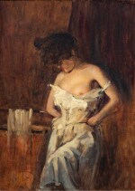 Woman dressing up | Femme s'habillant