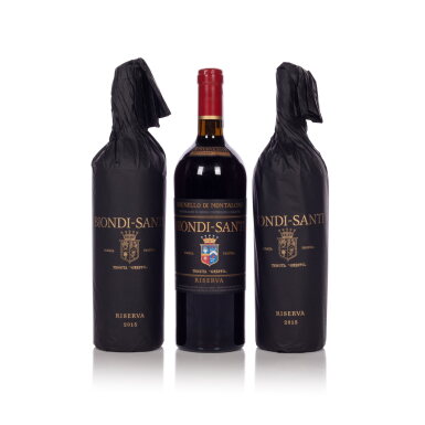 View full screen - View 1 of Lot 265. Brunello di Montalcino, Riserva 2015 Biondi-Santi (3 BT).