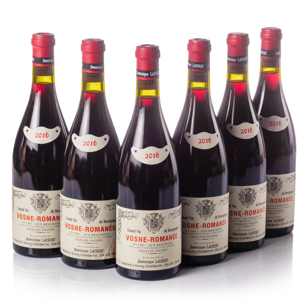 View full screen - View 1 of Lot 223. Vosne Romanée, Aux Reignots, Vieilles Vignes 2016 Dominique Laurent (6 BT).