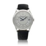 'Grande' Calatrava, Ref. 5296G White gold wristwatch with date and two-tone sector dial Circa 2012