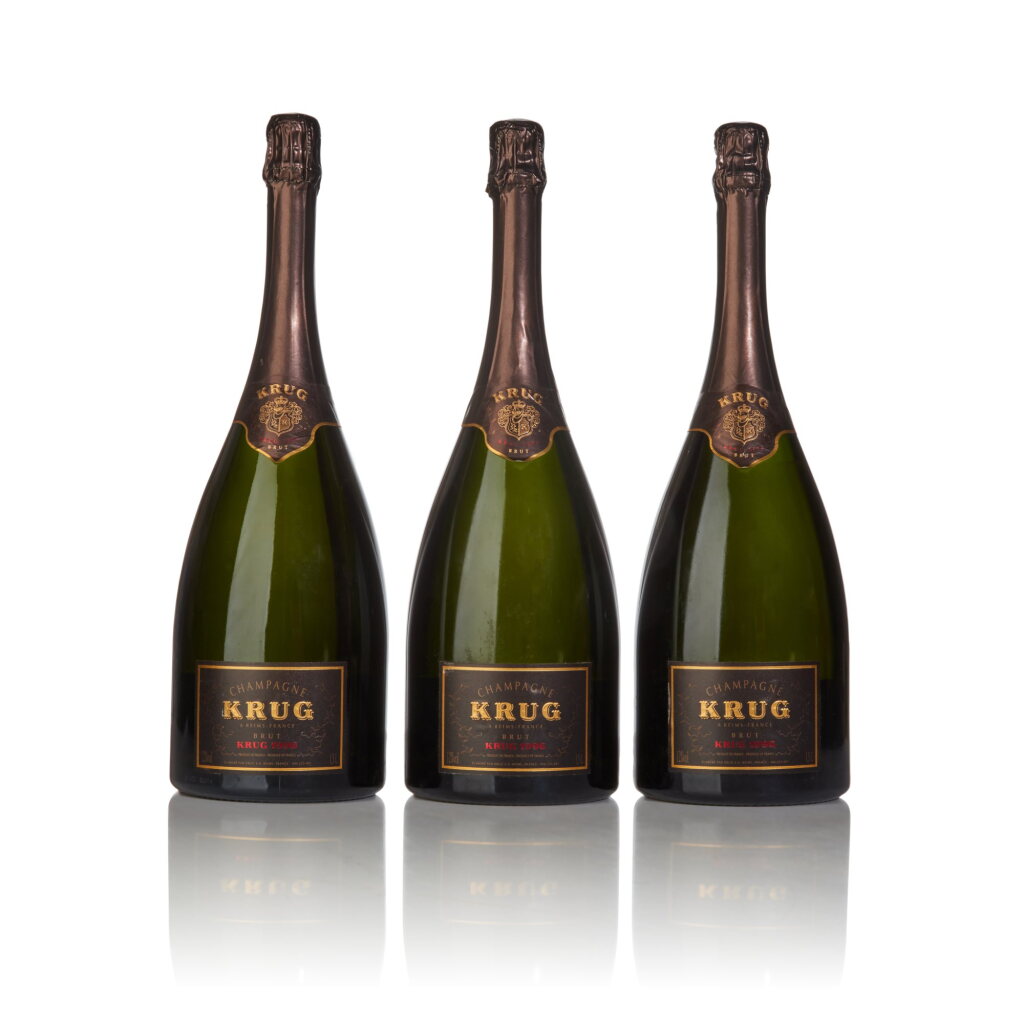 View full screen - View 1 of Lot 64. Krug 1996 (3 MAG).
