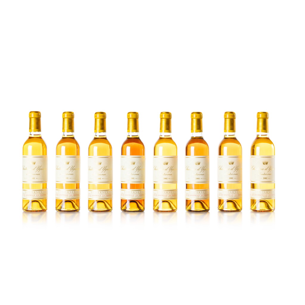 View full screen - View 1 of Lot 389. Château d'Yquem 2001 (8 HB).