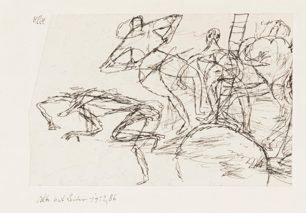 View full screen - View 1 of Lot 59. Akte mit Leiter (Nudes with Ladder) .