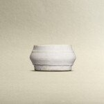 A white-glazed incense holder, Yuan - Ming dynasty | 元至明 白釉香插