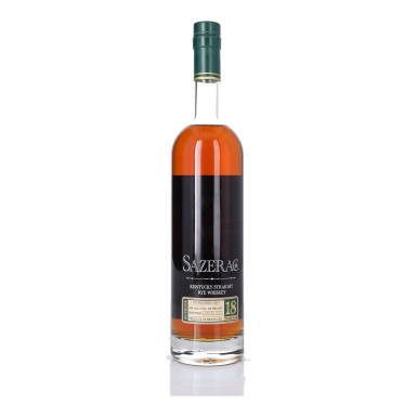 View full screen - View 1 of Lot 157. Sazerac Rye 18 Year Old 2021 Release 90 Proof 2003 (1 BT 75cl).