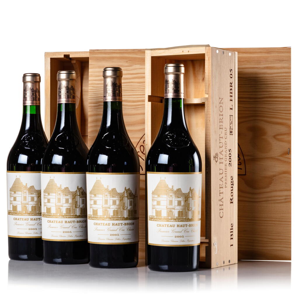 View full screen - View 1 of Lot 52. Château Haut Brion 2005 (4 BT).