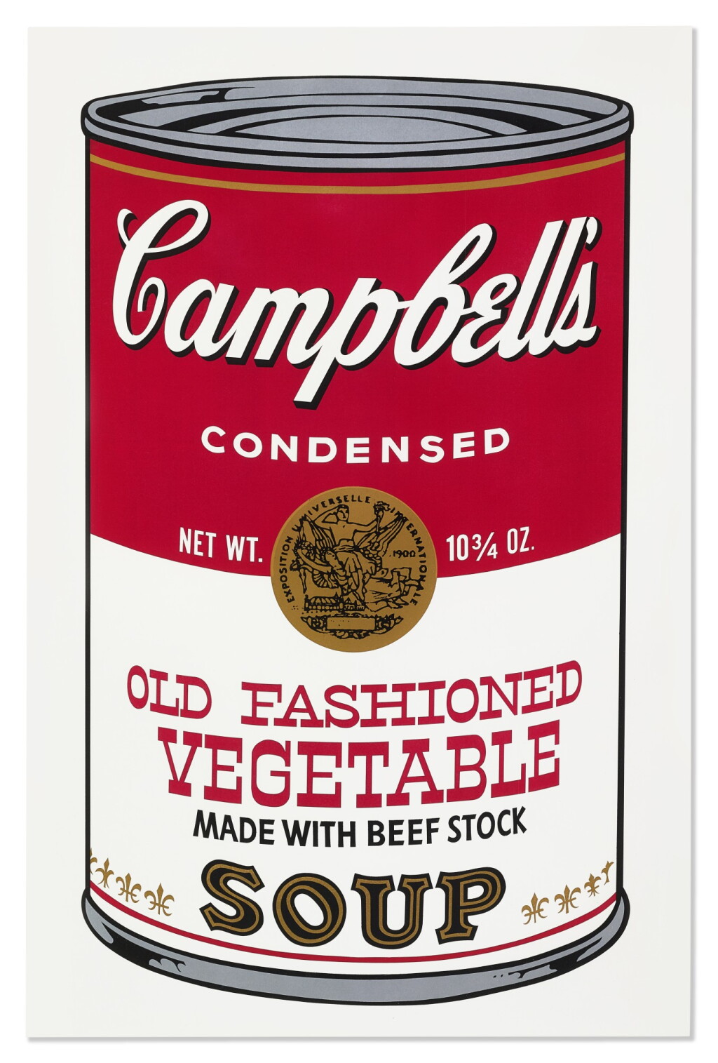 View full screen - View 1 of Lot 8. ANDY WARHOL 安迪·沃荷 | CAMPBELL'S SOUP II: OLD FASHIONED VEGETABLE (II.54) 金寶濃湯 II:傳統蔬菜(II.54).