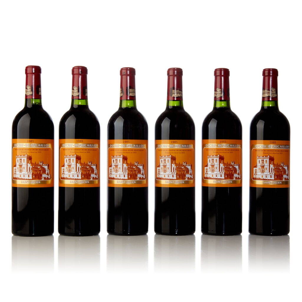 View full screen - View 1 of Lot 34. Château Ducru Beaucaillou 1985 (6 BT).