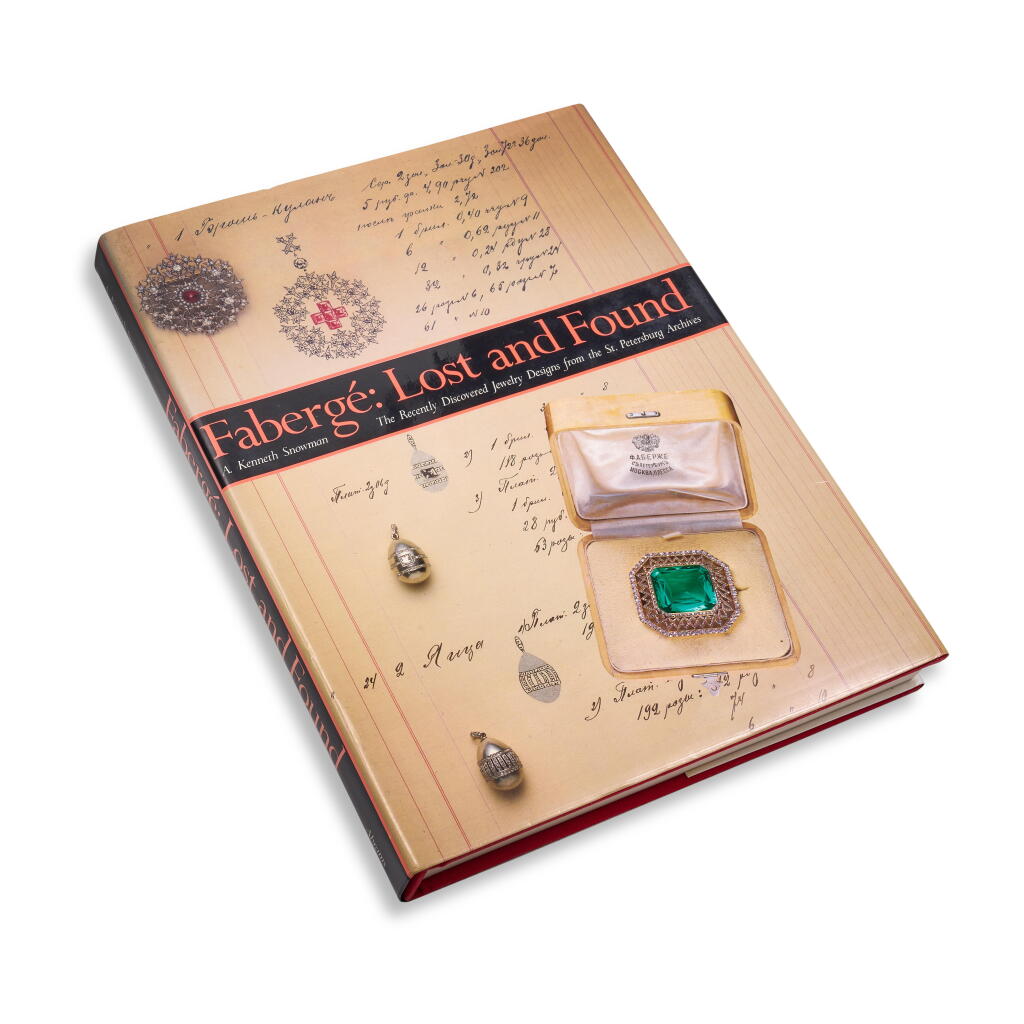 View full screen - View 1 of Lot 1128. Two illustrated art books on Fabergé, signed by Kenneth Snowman.