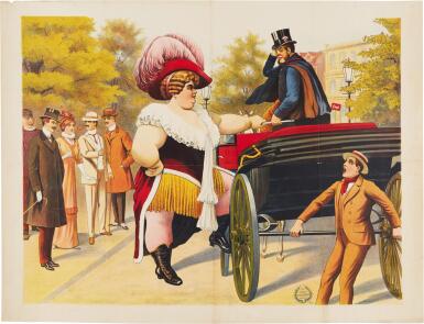 View full screen - View 1 of Lot 174. Circus Fat Lady | Is it Maria Turussa?.