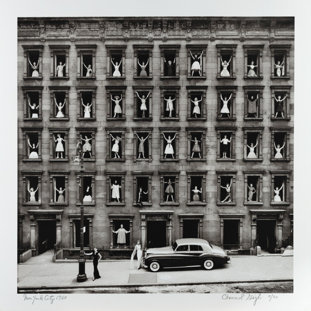 View full screen - View 1 of Lot 94. ORMOND GIGLI | GIRLS IN WINDOWS, NEW-YORK, 1960.