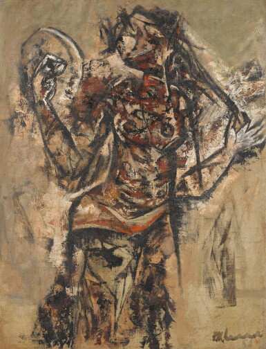 View full screen - View 1 of Lot 25. Untitled (Girl Holding Mirror).