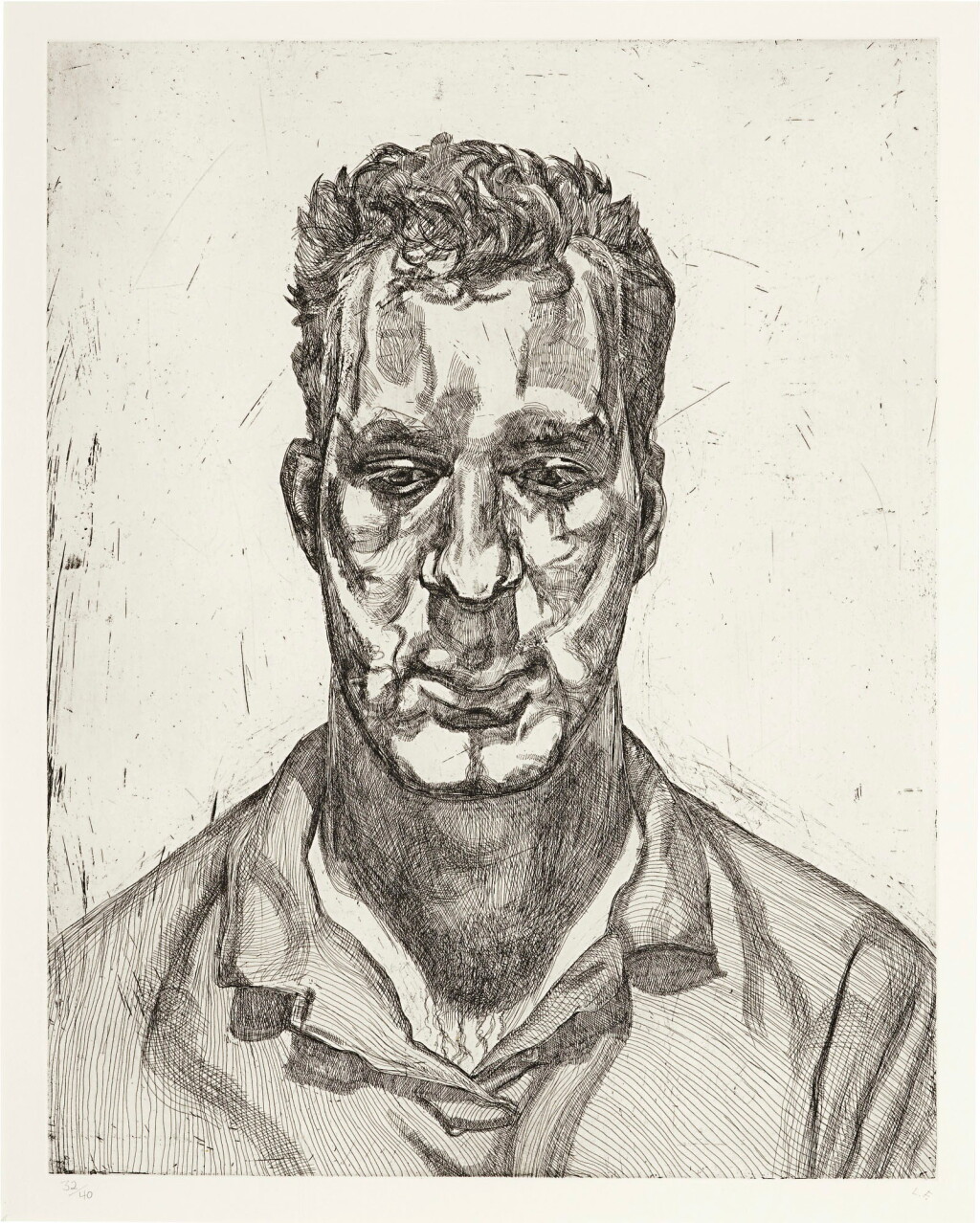 View full screen - View 1 of Lot 104. LUCIAN FREUD | KAI (H. 45; F. 64).