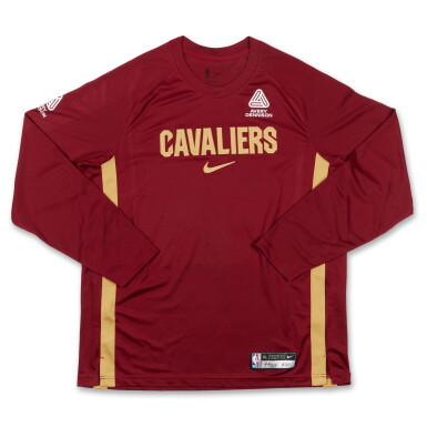 View full screen - View 1 of Lot 54. Jaylon Tyson Cleveland Cavaliers 2025-2026 'Rising Stars' Worn Warmup Top.