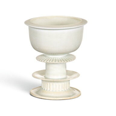 View full screen - View 1 of Lot 361. A 'QINGBAI' LAMP, SONG DYNASTY | 宋 青白釉燈臺.