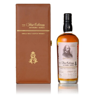 View full screen - View 1 of Lot 105. Port Ellen Hunter Laing The First Editions Authors' Series 33 Year Old 55.9 abv 1983 (1 Bottle 70cl).